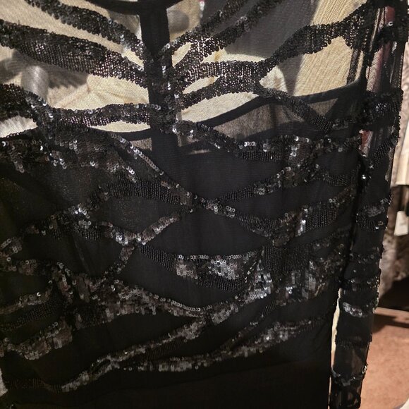 REISS Salie Sequin Embroidered jumpsuit UK 10/US 6 - Picture 4 of 12